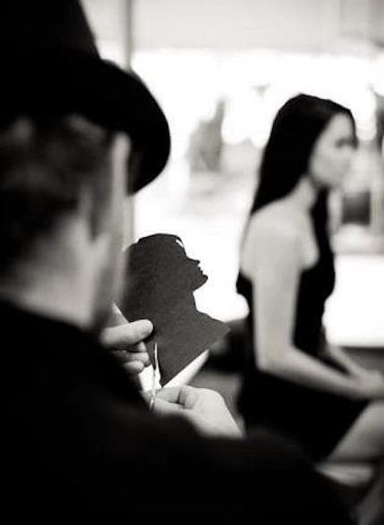 Silhouette Portraiture Artist
