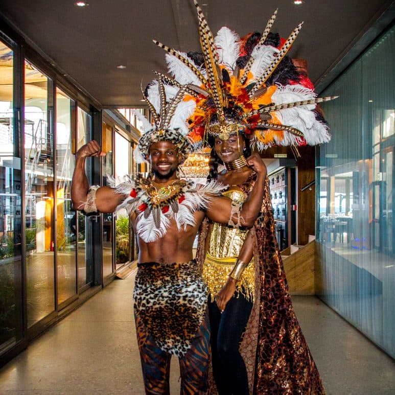 African King & Queen