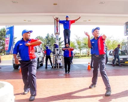 Flash Mob - Dancers in Western Cape